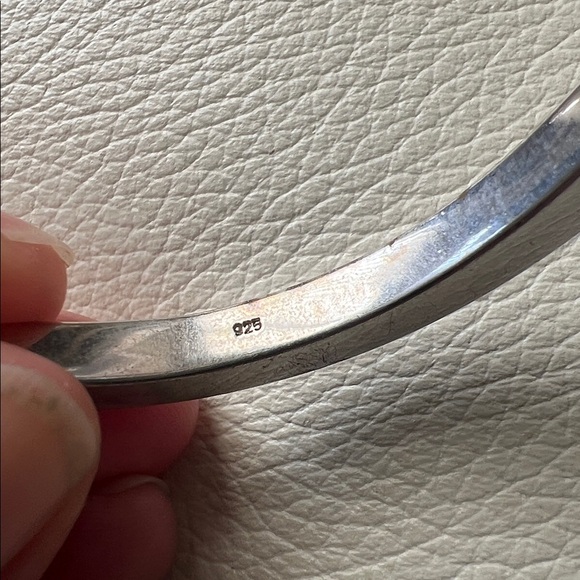 Miansai Polished Silver Hook Cuff - Picture 6 of 8